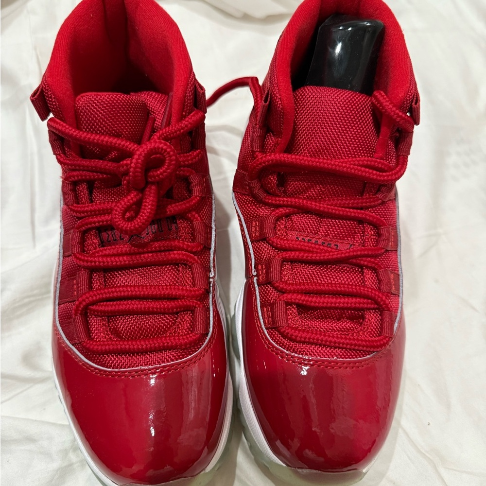 Jordan Glossy Red Sneakers